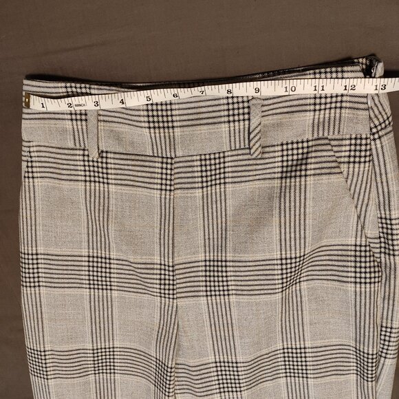 EUC Plaid Le Chateau Cropped Pants - Sz 1 - Picture 7 of 8